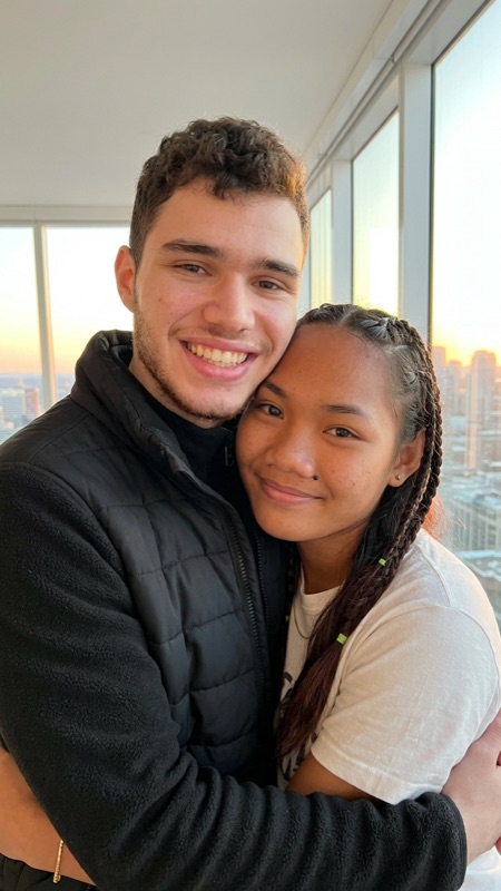 AI-generated image of Rumi and Khen Shantel